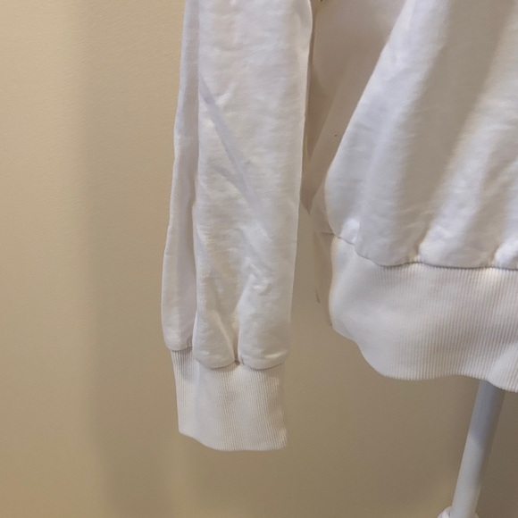 Anthropologie Ivory Knit Top (100% Cotton) - size XL - Picture 3 of 13